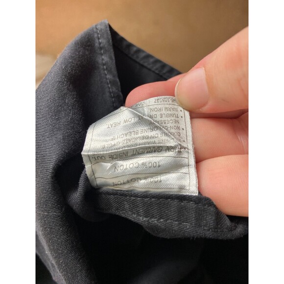 Ariat Mens Button Down Shirt Black Blue Size XL Long Sleeve Collared Lot of 2 - Picture 13 of 15